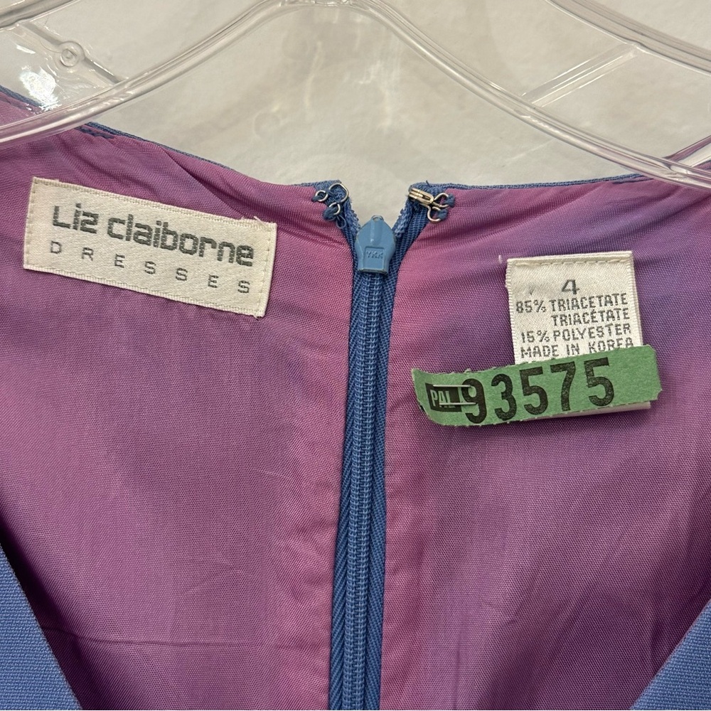 Vintage Liz Claiborne dress size 4 - Picture 3 of 5